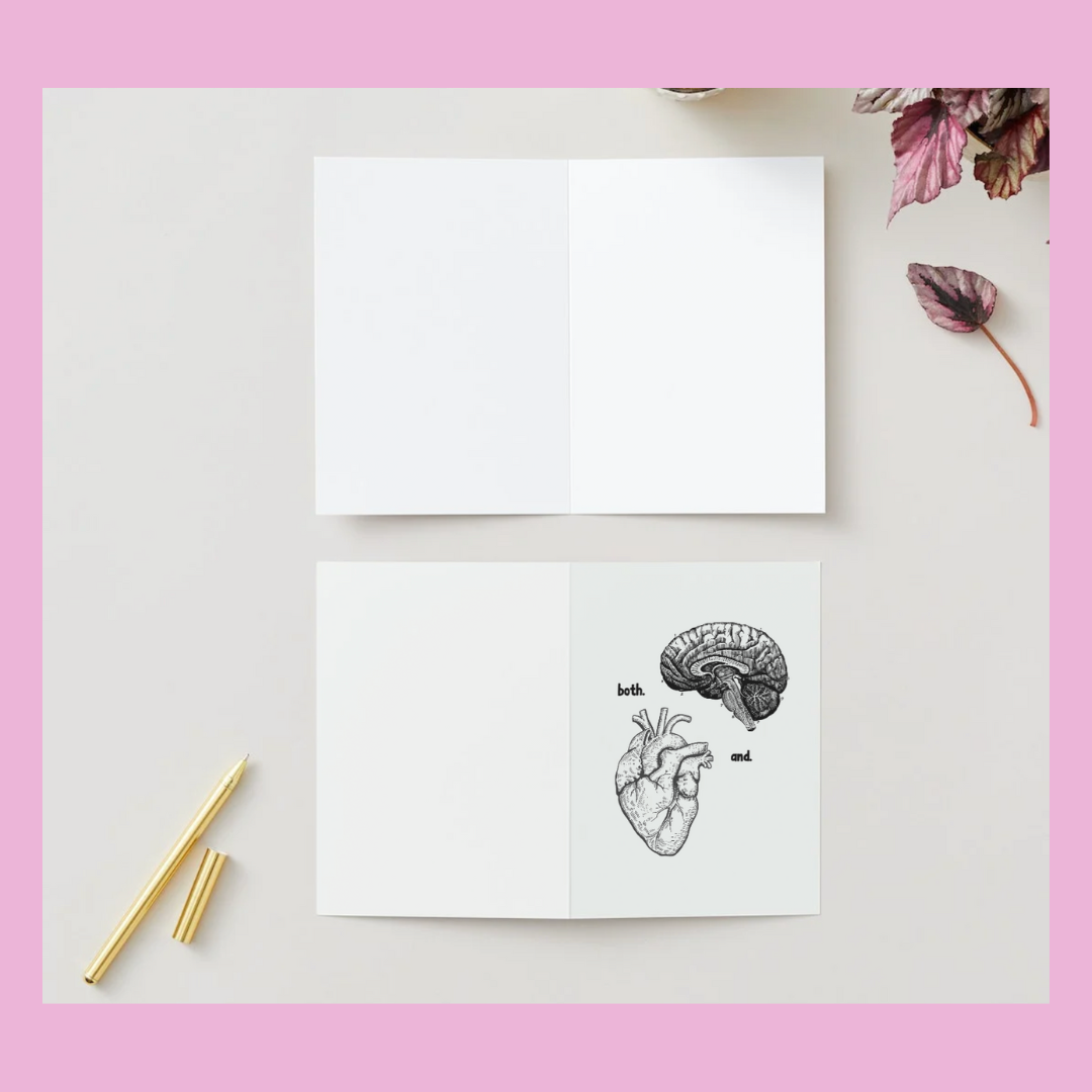 Both/And Greeting Card