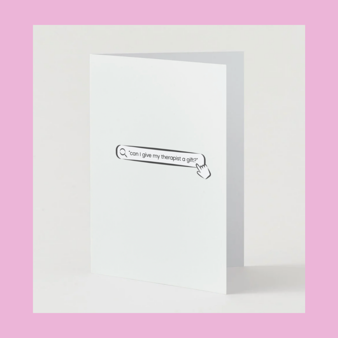Gift for Therapist? Greeting Card