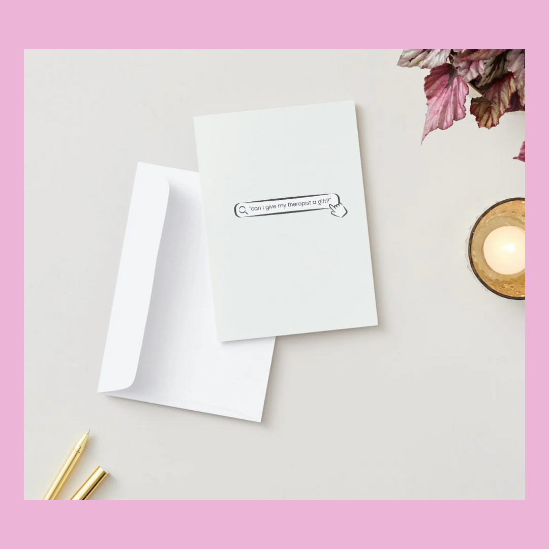Gift for Therapist? Greeting Card