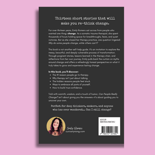 Can People Really Change?: 13 Lessons from 13 Years as a Therapist [Paperback + Audiobook + PDF]