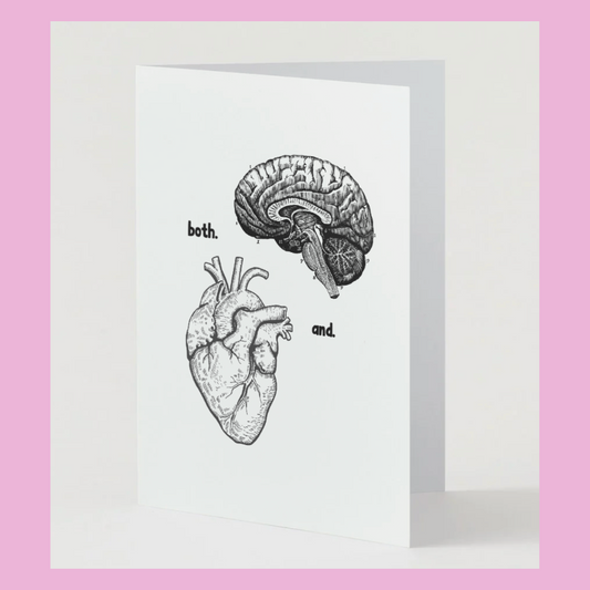 Both/And Greeting Card