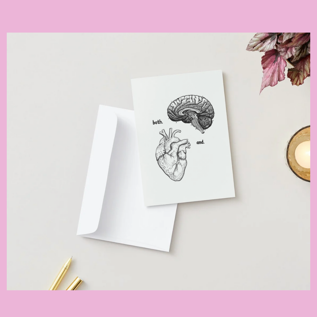 Both/And Greeting Card